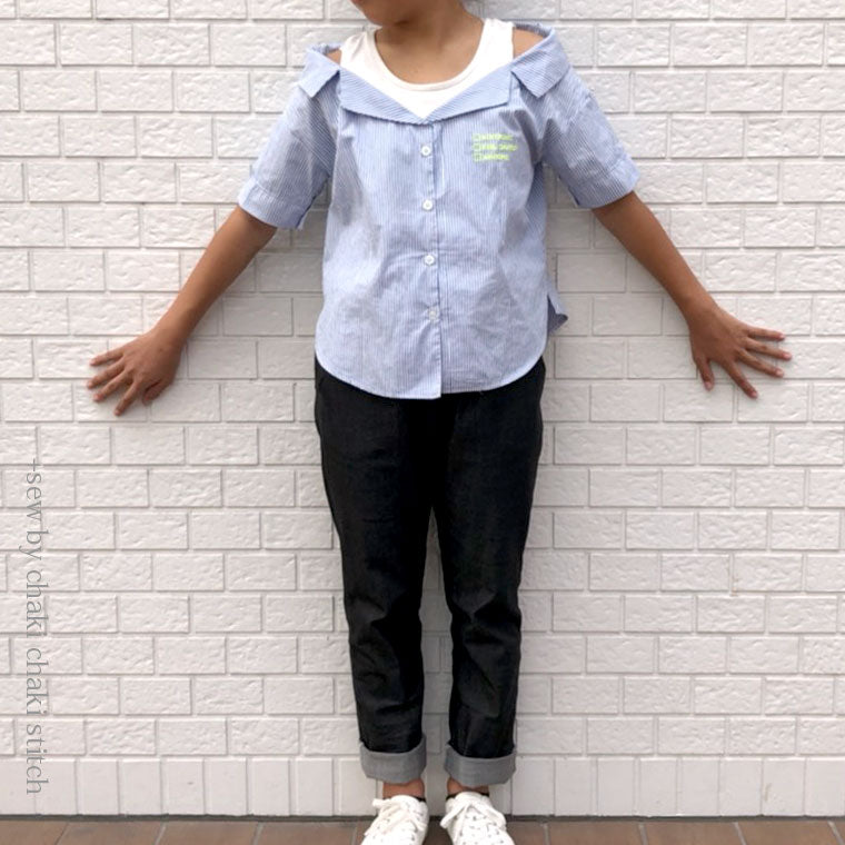 ゆるテーパードズボン